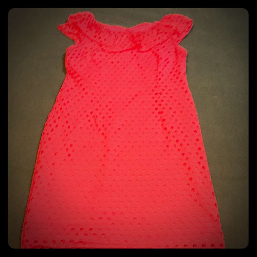 Bright Peachy-Pink dressbarn dress!